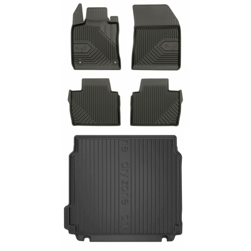 Гумовий комплект килимків і килимка для Peugeot 508 II 2018 р.в.