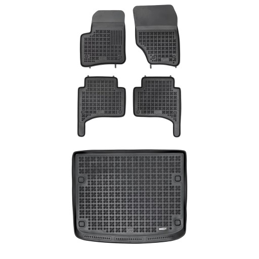Комплект резиновых ковриков и ковриков для Porsche Cayenne I 2002-2010 гг.