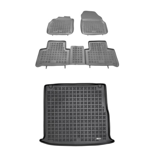 Резиновий комплект килимків і ковриків Renault Grand Scenic III 2009-2016 5 міс.