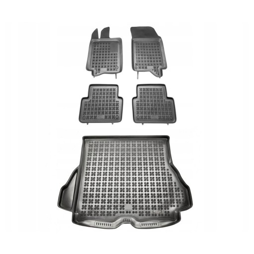 Резиновий комплект килимків і килимка Renault Laguna II 2001-2007 Універсал Грандтур