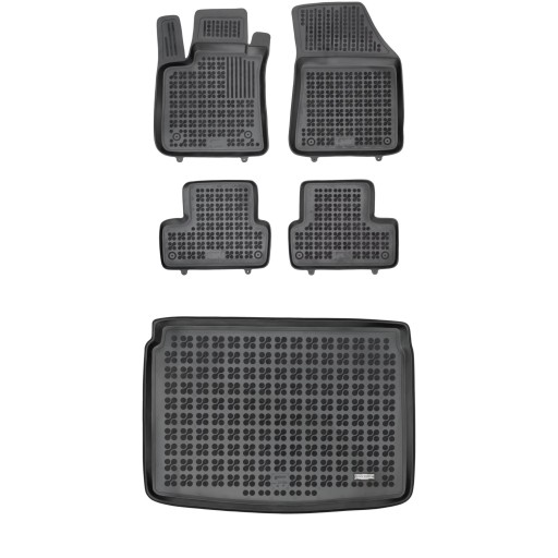 Резиновий комплект килимків і ковриків для Renault Megane IV з 2016 Хетчбек