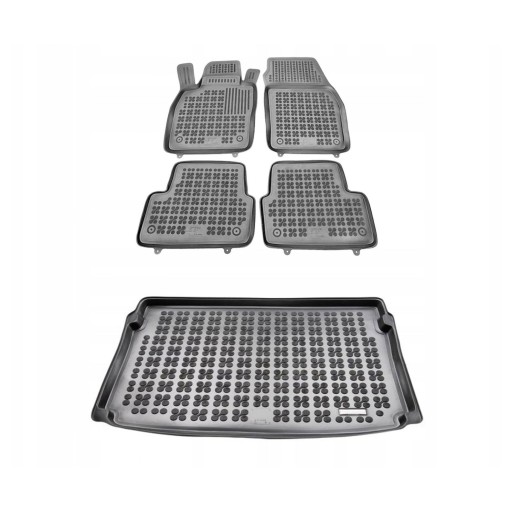Резиновий комплект килимків і коврик для SEAT Arona з 2017 р. верхня підлога багажника