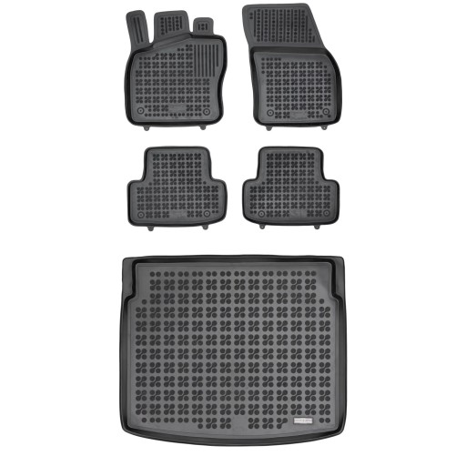 Комплект гумових килимків і коврик для SEAT Ateca з 2016 р. верхня підлога багажника