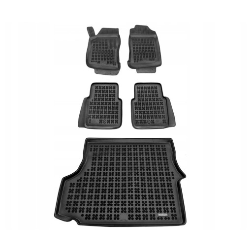 Резиновий комплект килимків і мат Saab 9-5 I 1997-2009 Sedan