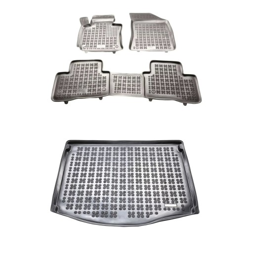 Гумовий килимок і комплект килимків SsangYong Tivoli 2021р