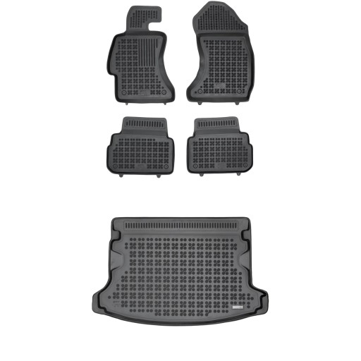 Гумовий килимок і комплект килимків для Subaru XV II 2017р