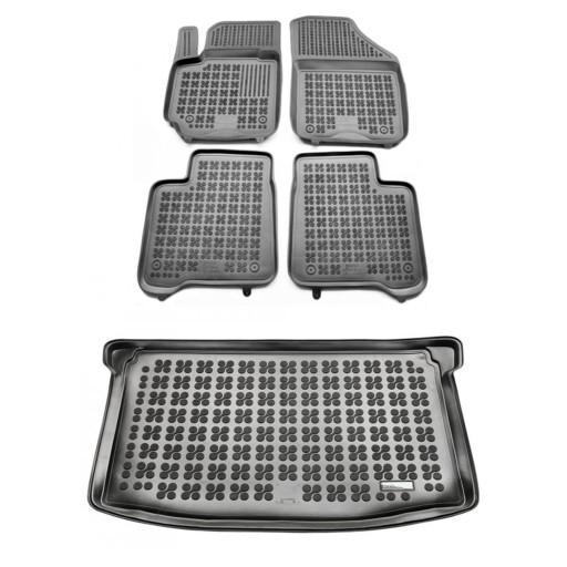 Комплект гумових килимків і килимка Suzuki Baleno II 2015-2019 верхня підлога