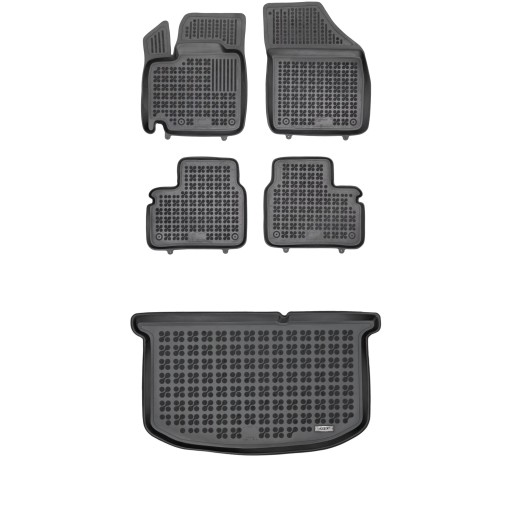 Резиновий комплект килимків і ковриків для Suzuki Ignis III 2016р