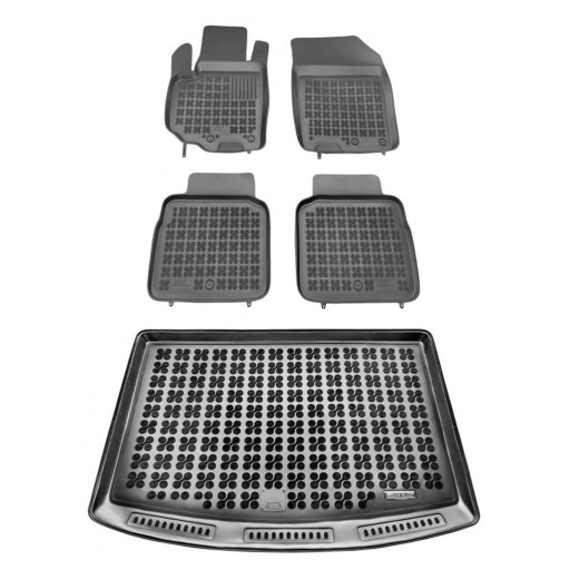 Комплект гумових килимків і килимка Suzuki SX4 S-Cross II 2013-2021 верхня підлога