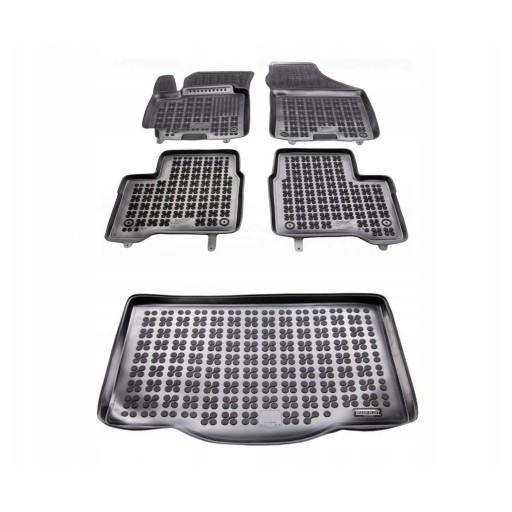 Резиновий комплект килимків і ковриків для Suzuki Swift V с 2017г