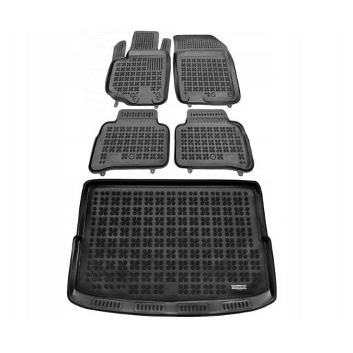 Гумовий комплект килимків і коврик для Suzuki Vitara II 2015-2018 Хетчбек