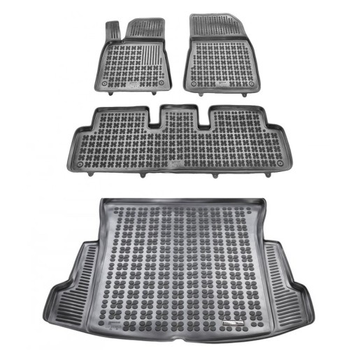 Набір гумових килимків і килимка на задній багажник Tesla Model 3 2017-2021