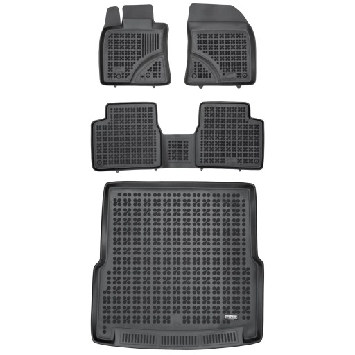 Гумовий комплект килимків і килимка для Toyota Avensis III 2009-2018 Універсал