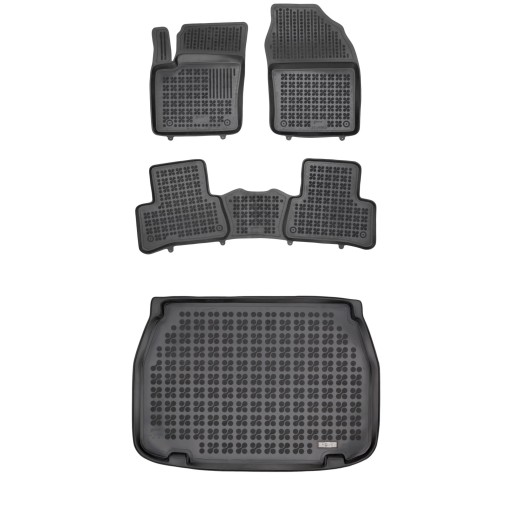 Резиновий комплект килимків і килимка для Toyota C-HR 2019 р. Бензиновий гібрид