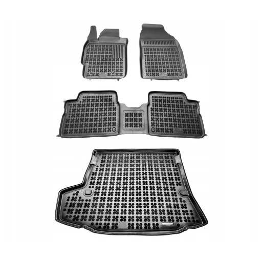 Резиновий комплект килимків і килимка Toyota Corolla X E140, E150 2006-2013 Седан