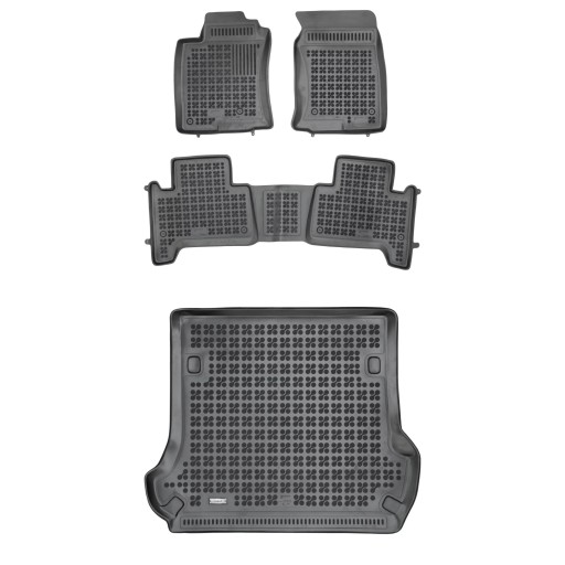 Гумовий килимок і комплект килимків Toyota Land Cruiser J120 2002-2009 5дв.