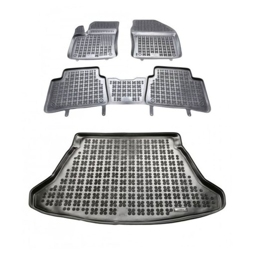 Гумовий килимок і комплект килимків для Toyota Prius IV XW50 з 2015 р.в., 2 міс.