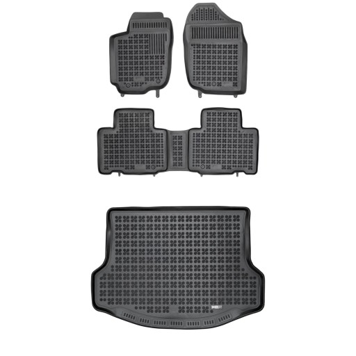 Гумовий комплект килимків і килимок для Toyota RAV4 IV 2013-2018