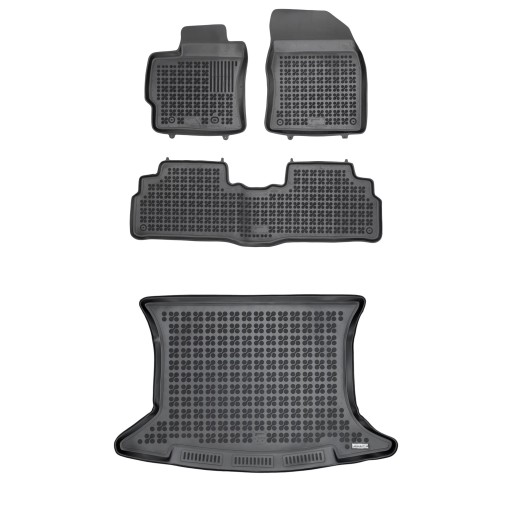 Гумовий комплект килимків і ковриків для Toyota Verso 2009-2018 рр