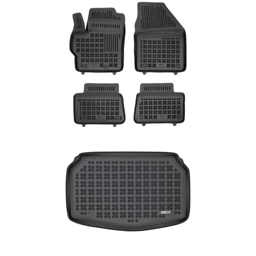 Резиновий комплект ковриків та ковриків для Тойота Яріс IV з 2019 також для Hybrid