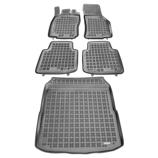 Комплект резиновых ковриков и коврика для Volkswagen Arteon от Shooting Brake 2017 г.в.