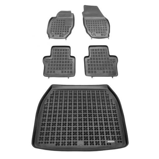 Комплект резиновых ковриков и коврика для Volvo S80 II 2006-2016 Седан