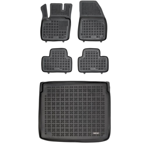 Комплект резиновых ковриков и ковриков для Volvo XC40 2019 года выпуска подходит и для гибрида.