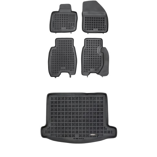 Комплект резиновых ковриков Honda Civic VIII 2006-2011 Хэтчбек 5 дверей