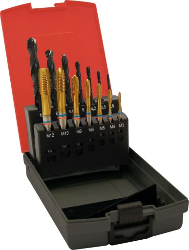 Машинний мітчик D371B TiN FAT 3-M12 Tan HSSE-