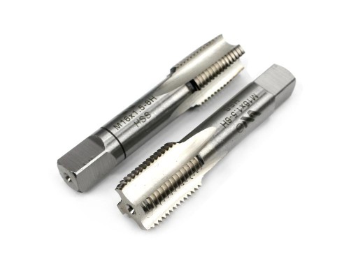 Метчики, комплект из 2 шт., для тонкой метрической резьбы DIN2181 M16X