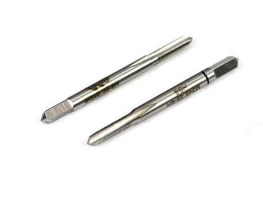 Мітчики, набір 2 шт., для дрібної метричної різьби DIN2181 M3X0