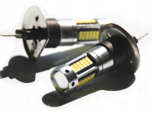 143 - H1 LED 30 SMD 4014 Стабилизатор ДХО 12В