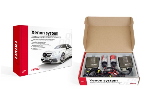 H7 XENON HID KIT БРЕНД AMIO CANBUS COOL WHITE 6000K 12V-24V