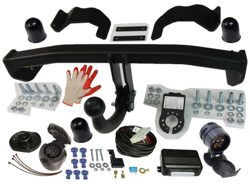 БУКСИРОВОЧНЫЙ КРЮК KIA CEED 2012-18 SW 2 II COMBI JD + МОДУЛЬ 13PIN/7P + ЖГУТ ПРОВОДОВ