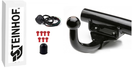 БУКСИРУВАЛЬНИЙ ГАК MERCEDES-BENZ C-CLASS W202 СЕДАН З 1993-2000 р.в. + 13PIN джгут проводів