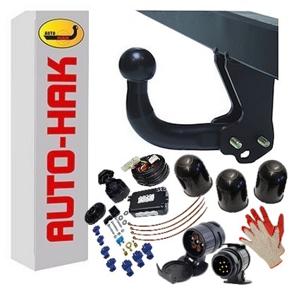 БУКСИРОВОЧНЫЙ КРЮК + МОДУЛЬ 13PIN/7P + ЖГУТ ПРОВОДОВ OPEL ASTRA 4 J IV HB 3/5 двери 2009-15