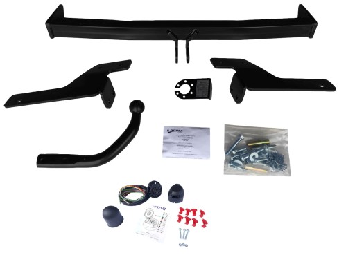 БУКСИРУВАЛЬНИЙ ГАК RENAULT LAGUNA II 2 HTB 2001-2007 + розетка 13р