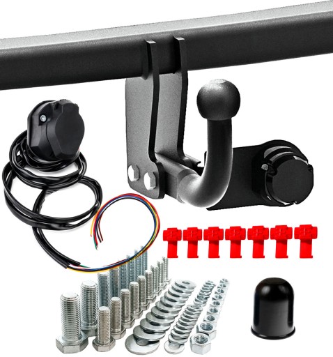 БУКСИРУВАЛЬНИЙ ГАК + ЖГУТ 7pin Nissan Qashqai I J10 NJ10 Nissan Qashqai 2 J11