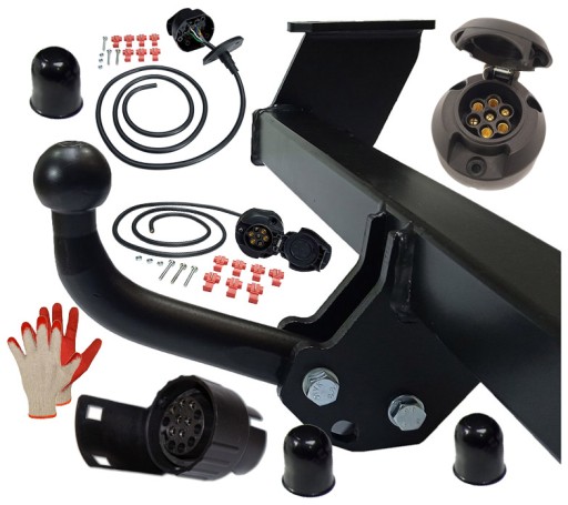 БУКСИРУВАЛЬНИЙ ГАК+ЖГУТ+РОЗЕТКА+7PIN/13P для SUZUKI GRAND VITARA 3/5d 98-2005 р.в.