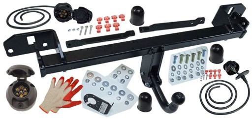 БУКСИРОВОЧНЫЙ КРЮК + ЖГУТ ПРОВОДОВ + КОЛПАКИ для OPEL MOKKA + X J13 2013-21 + CHEVROLET TRAX