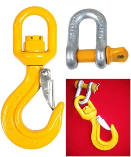 SALKL10KLZE - 3.15 T поворотный крюк + 3.25 T Сережка набор сертификат