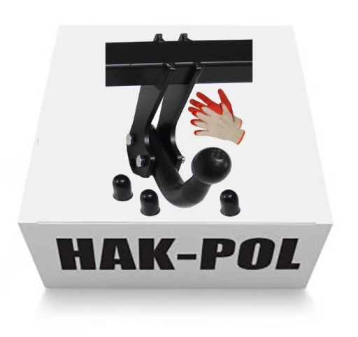 БУКСИРОВОЧНЫЙ КРЮК HAKPOL 1650кг+100кг для SEAT ALTEA 2004-2015 +ЧЕХЛЫ + БЕСПЛАТНО