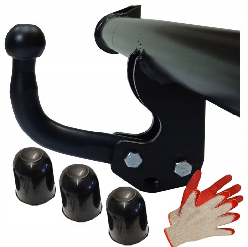 БУКСИРОВОЧНЫЙ КРЮК HAKPOL + ШАПКИ + ПЕРЧАТКИ для OPEL OPEL ZAFIRA 1I A с 1999 г.в.