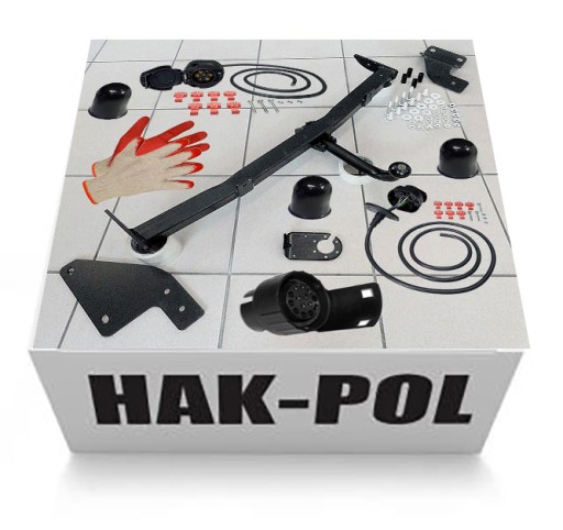 ГАК HAKPOL + джгут до CITROEN XANTIA KOMBI BREAK 95-2003 + ПЕРЕХОДНИК ДЛЯ БУКСИРУВАННЯ