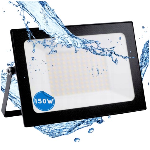 Галогенная лампа светодиодный прожектор 150W IP65 холодный