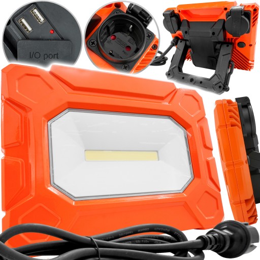 ГАЛОГЕННЫЙ РЕФЛЕКТОР ПРОЖЕКТОР ДЛЯ МАСТЕРСКОЙ