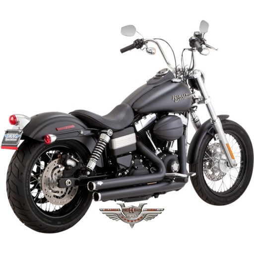 47938 - HARLEY DYNA LOW WIDE STREET ВЫХЛОП V&H 06-17