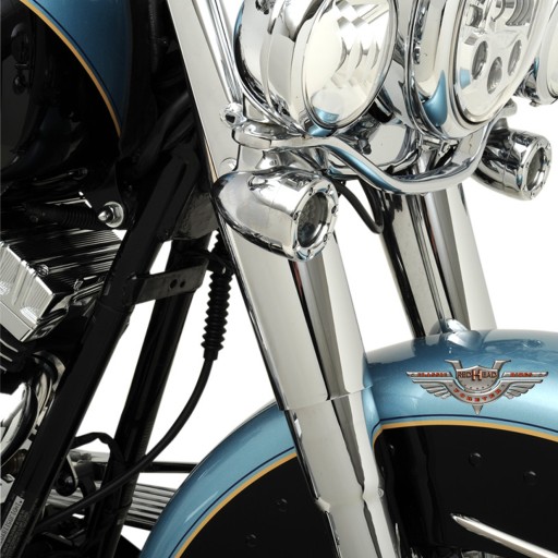 45964-86 - НАКЛАДКИ ДЛЯ СТЕКЛА HARLEY ELECTRA SOFTAIL 99-13 ХРОМ