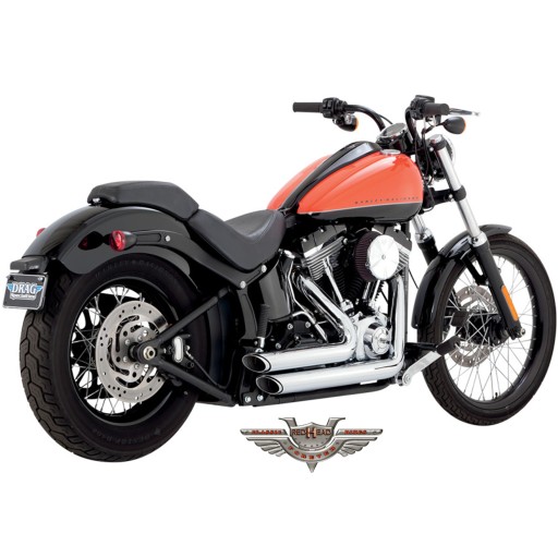 17225 - HARLEY SOFTAIL FAT BOY BLACKLINE V & H