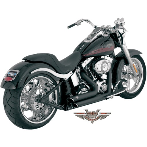 47221 - HARLEY SOFTAIL FAT BOY CUSTOM ВЫХЛОП V & H -11